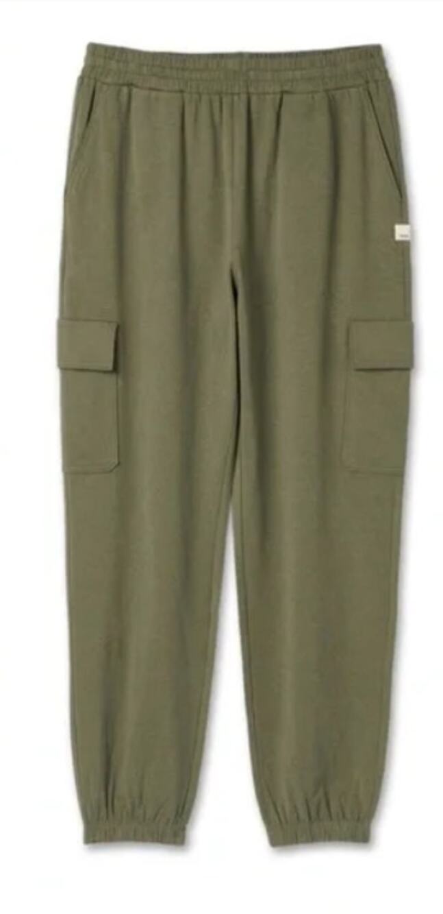Vuori Boyfriend Cargo Jogger Pants Athletic Green Womens XL